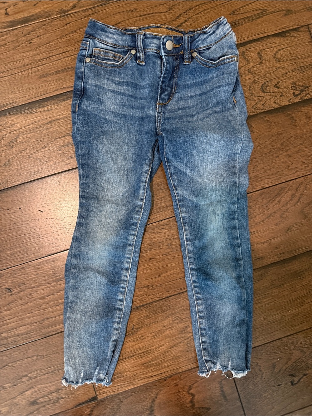 Joe’s Girls' Blue Distressed Skinny Jeans size 5